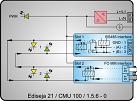 CMU100-1.5.6-0 RS485 to Multimode Fiber Optic converter schematic