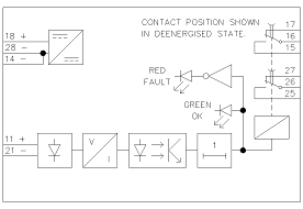 Trip circuit supervision relay 110-220VDC TCS411C schematic